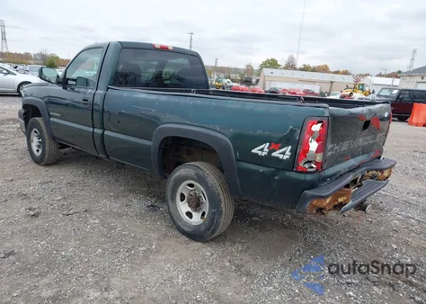 2007 Chevrolet Silverado 2500Hd Classic Work Truck из США, поврежденный, VIN 1GCHK24U57E161074